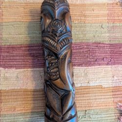 Vintage Tiki Carving 