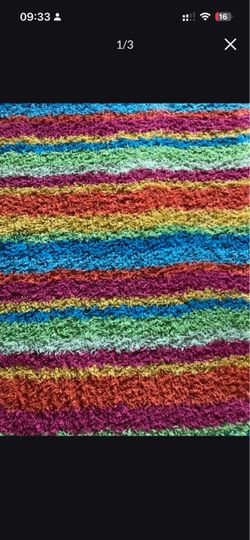 Multicolored Floor Rug (60” X 40”)