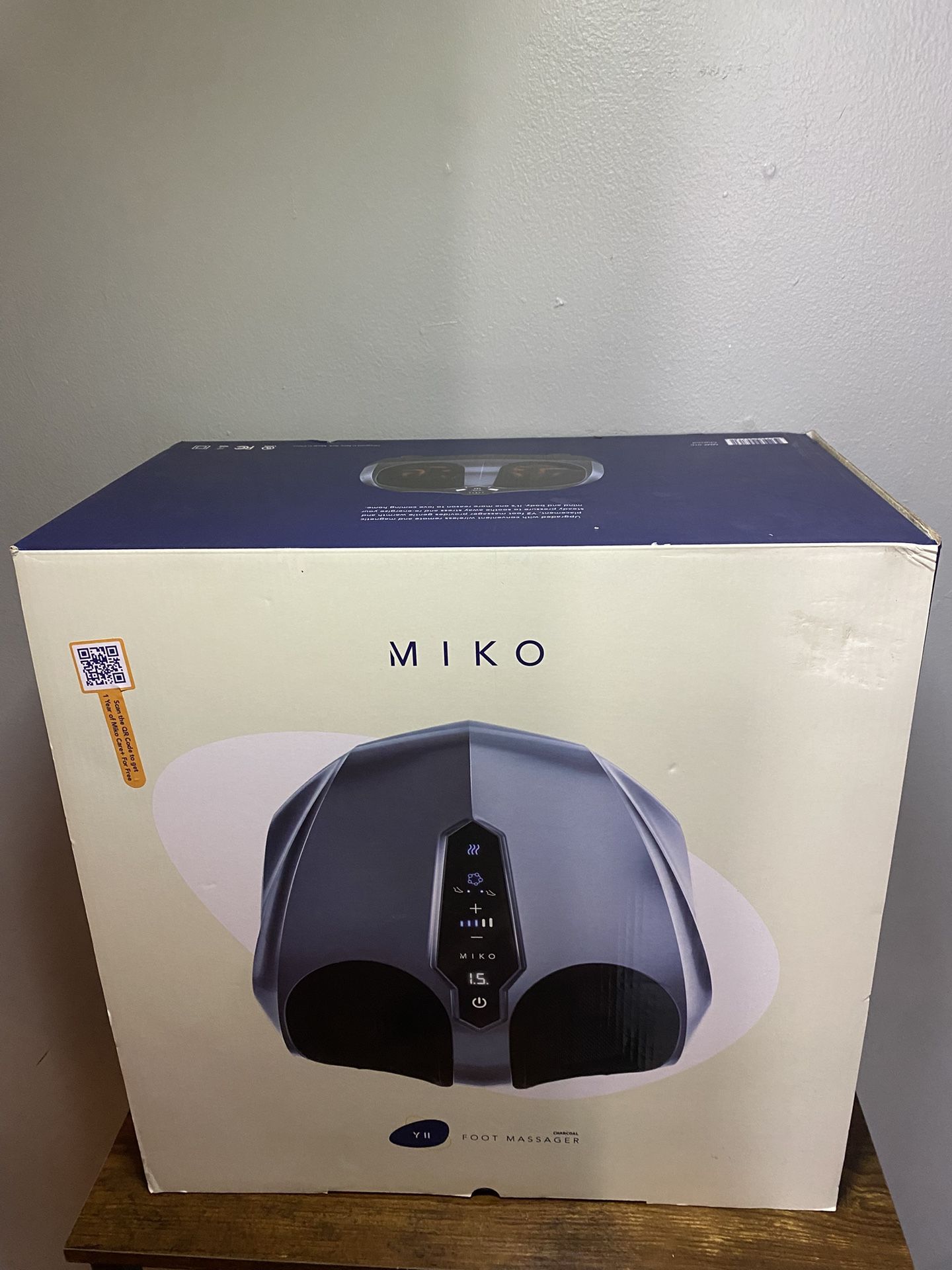 MIKO Y2 Foot Massager Machine Deep Kneading, Compression, Shiatsu and Heat New