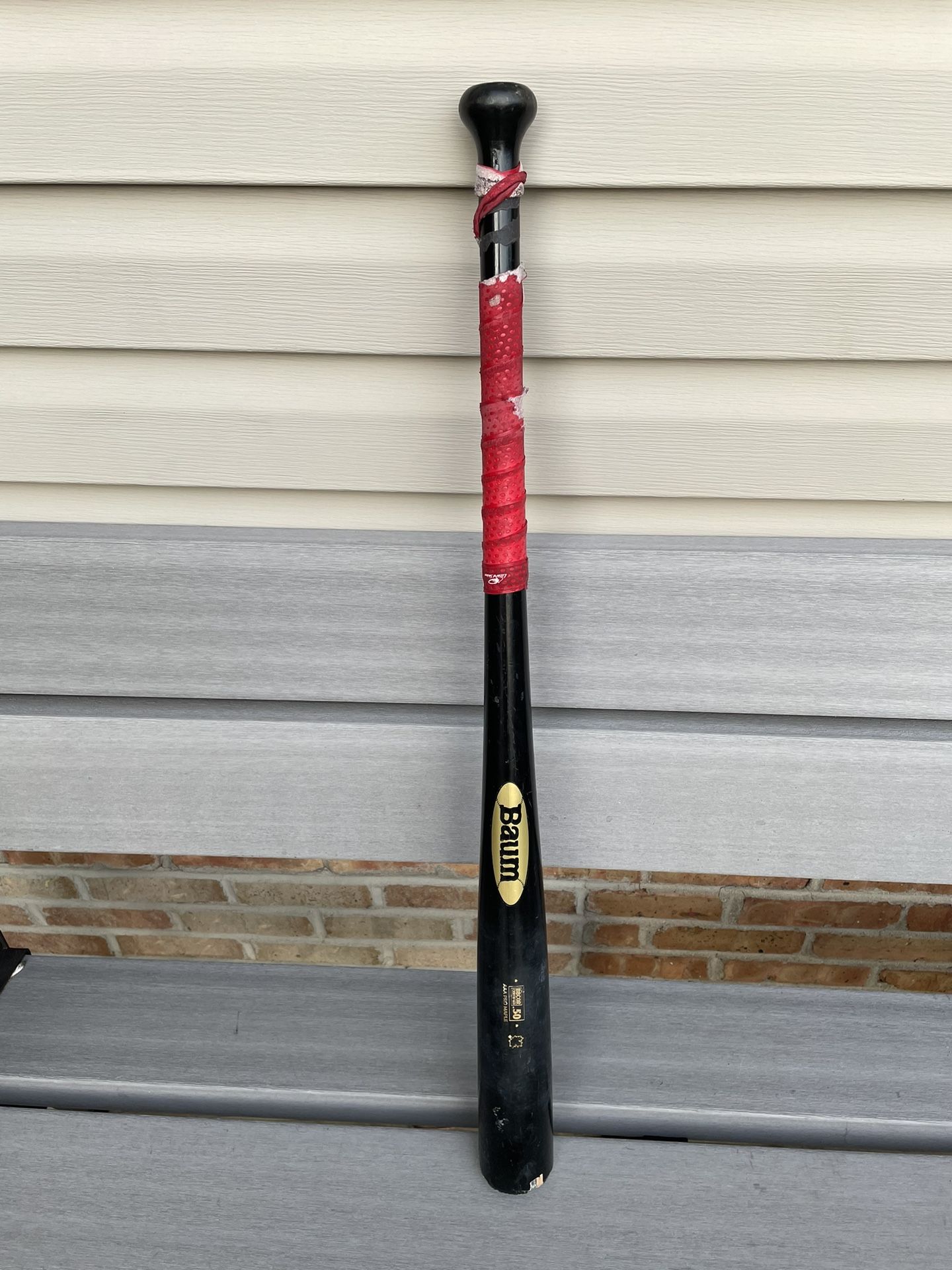 33” Baum Gold Maple Baseball Bat BBCOR -3 