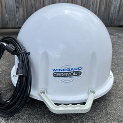 Winegard Carryout AUTOMATIC Portable Satellite Antenna. 