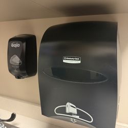 Automatic Paper Towel and Soap Dispensers 