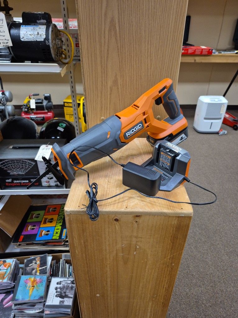 NEW Ridgid R8646 Reciprocating Saw Kit