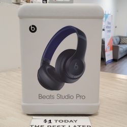 Beats Studio Pro Headphones Brand New -5 Dollars Down No Credit 
