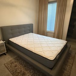 Full Size Bed with Mattress 