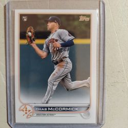 Chas McCormick Rookie Baseball Card Collection!!