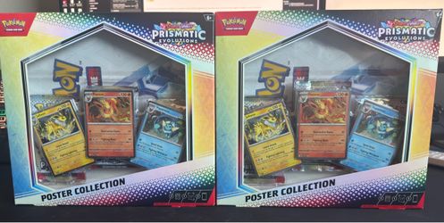 Pokemon TCG: Scarlet & Violet - Prismatic Evolutions Poster Collection