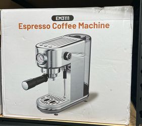 ESPRESSO MACHINE - STAINLESS STEEL