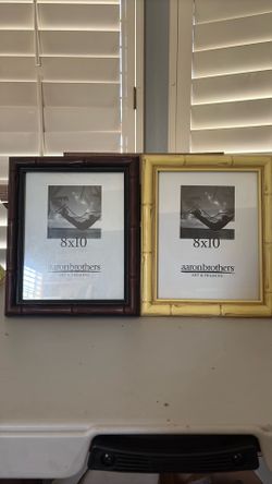 Bamboo wall picture frames