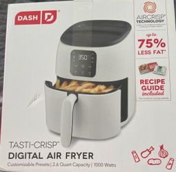 Dash Tasti-Crisp Digital Air Fryer 2.6 Qt