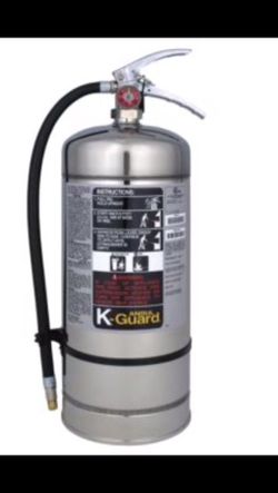 Fire Extinguisher Class K