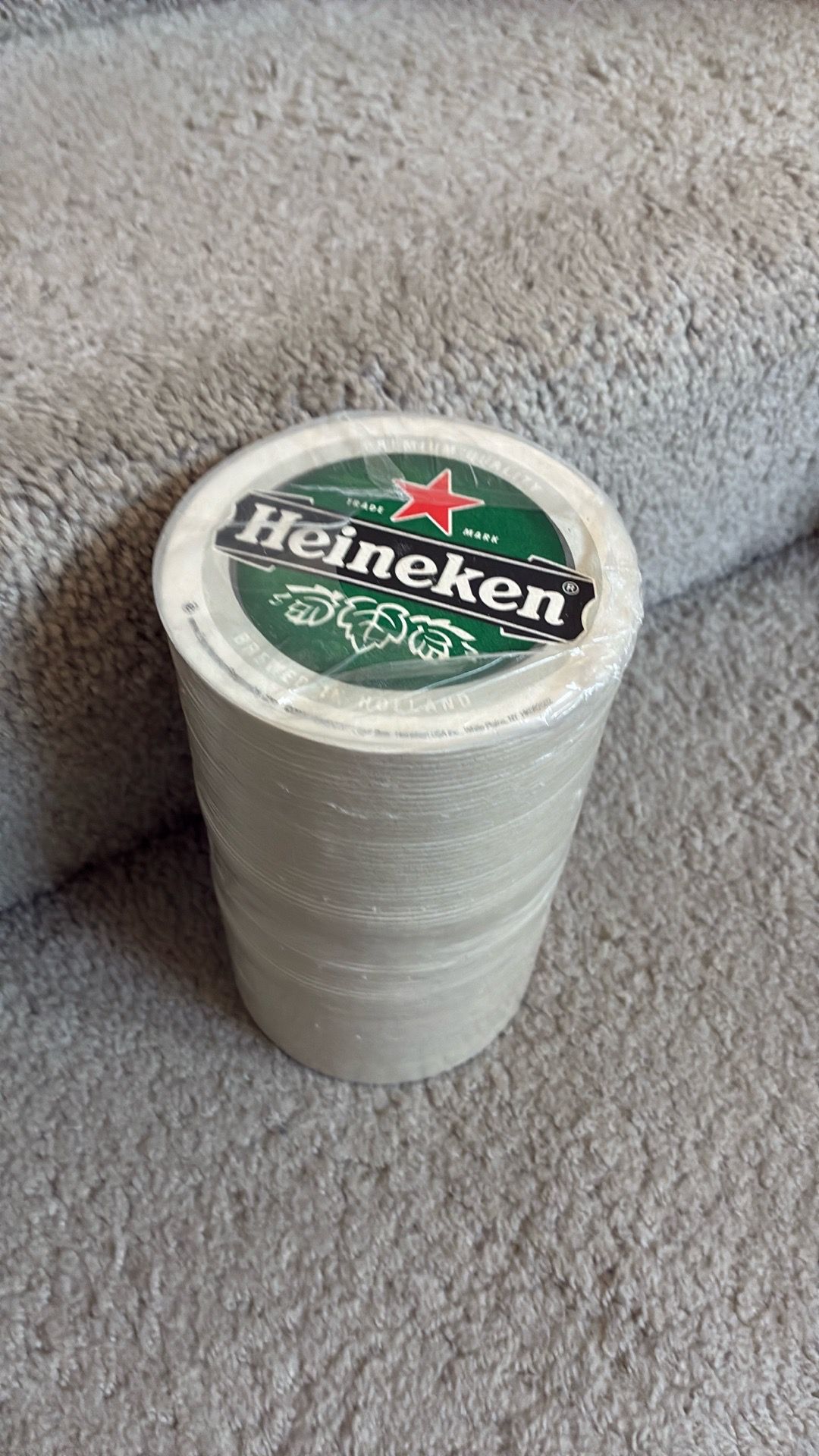 85 beer coasters sealed Heineken 2009