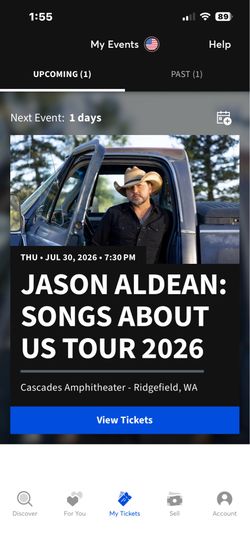 Jason Aldean Songs About Us Concert Tix