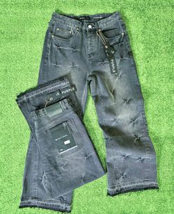 Purple Jeans Size 38