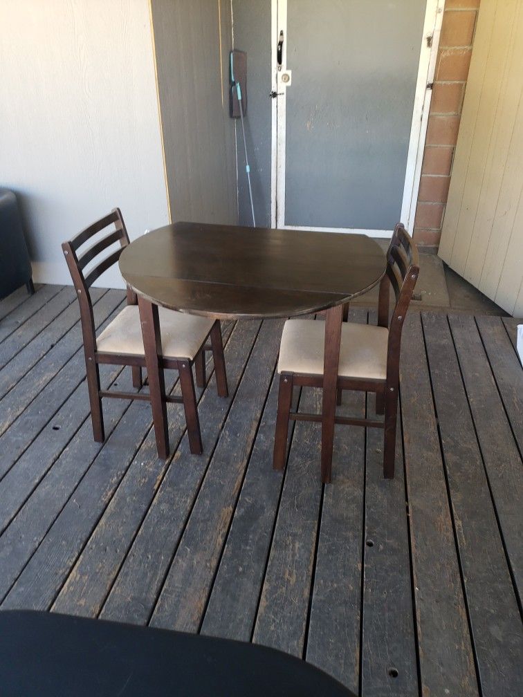 table and chair