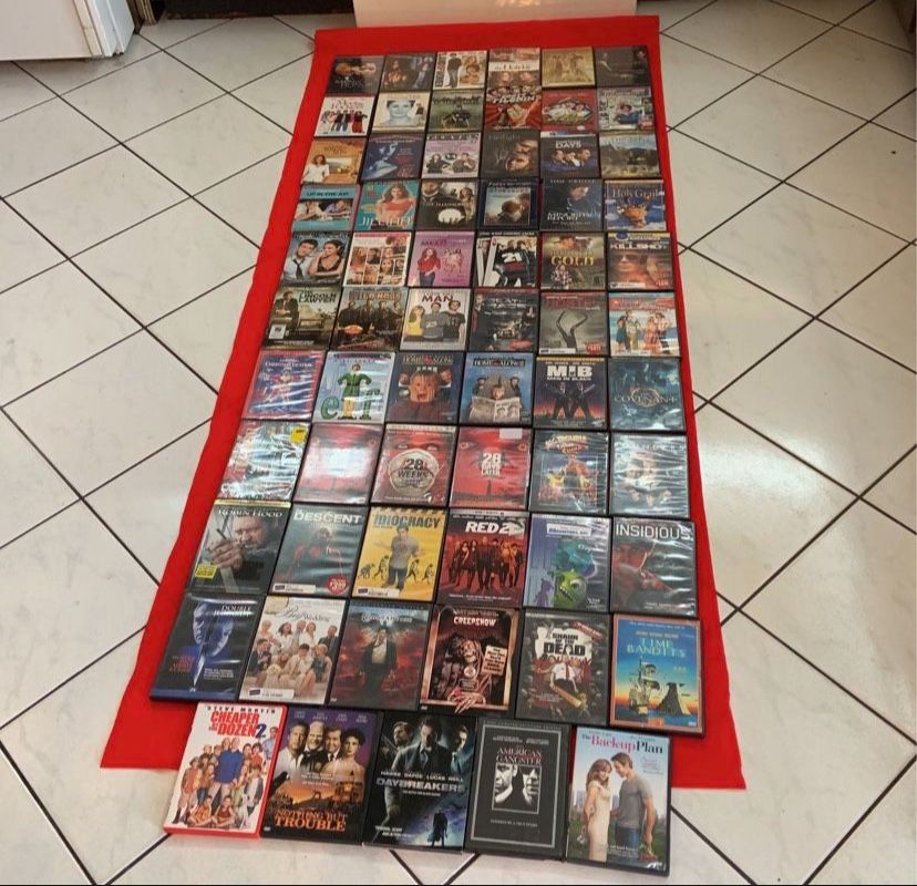 Large Lot Of DVDs- Price Is For All 65 Titles