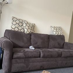 2 Couches With Pillows And Matress( Pullout Bed)