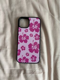 Hot Pink Flower iPhone 13 Case🌺