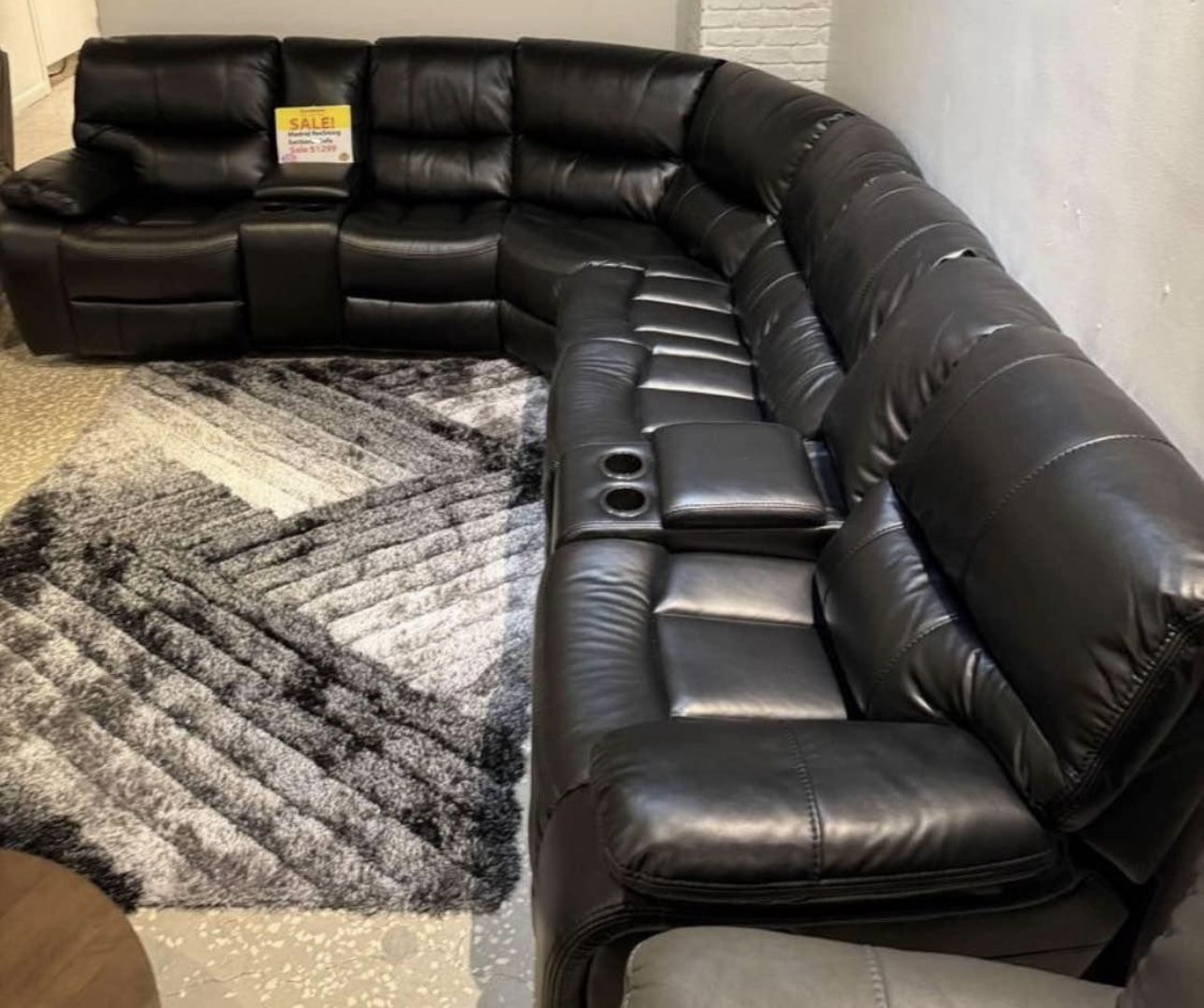 Madrid reclining sectional $1299