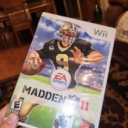Wii – Madden NFL 11 – Complete (Case, Manual & Disc) – Great Condition