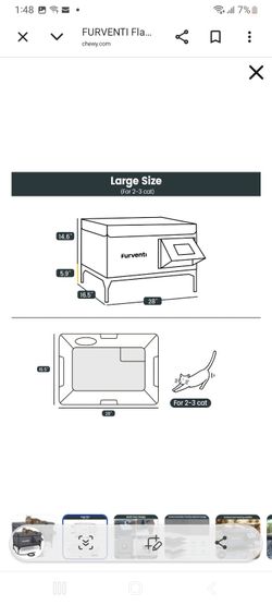 $50 Furventi Outdoor Cat House