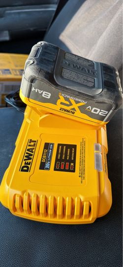 DeWalt 20V 8Ah Battery and Charger