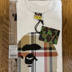 Bape Check Tee
