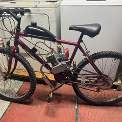 Brand new 100cc 2 stroke 26” motorized bicycle