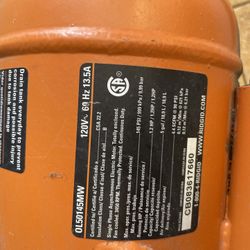 Ridgid Compressor 