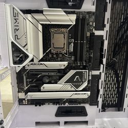 Asus Prime z790 and Intel i9 14900k with LianLi O11 dynamic XL