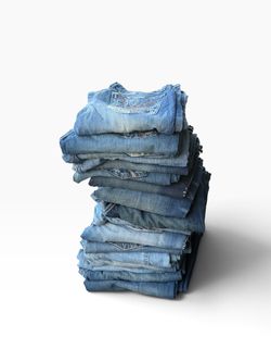 Large lot of women’s denim jeans 90’s or 2000’s