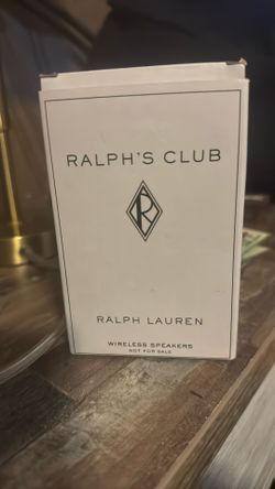 Brand New Ralph Lauren Wireless Speaker