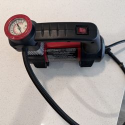 Bonaire 120V Tire Inflator w/ Pressure Gauge