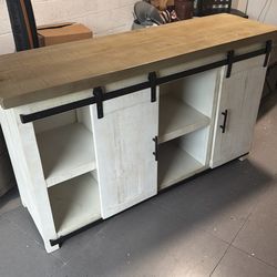 Farmhouse style console/ bar / TV stand
