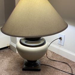 Very Beautiful Large Ceramic Lamp