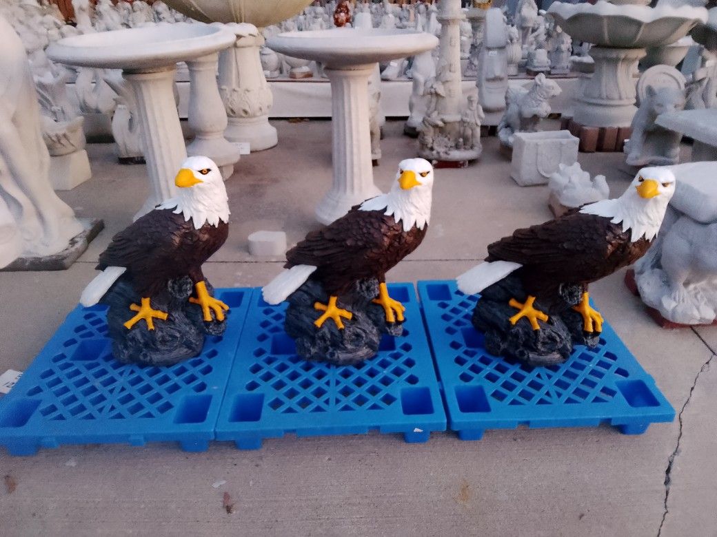 Garden Concrete Statues Painted 200.00 Unpainted 120.00 