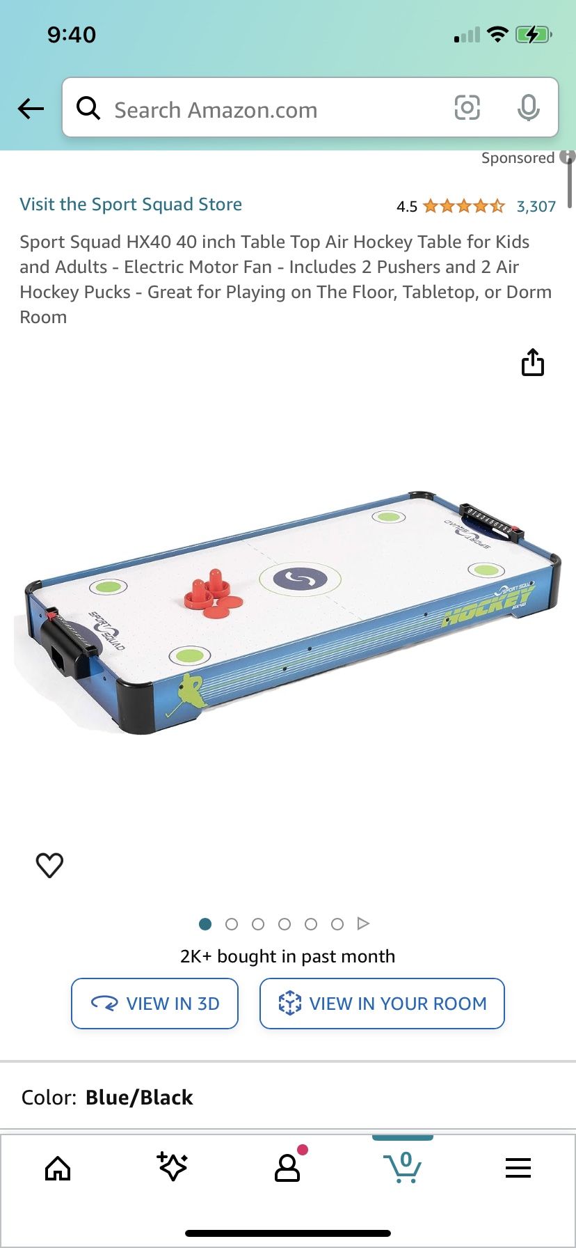 Air Hockey Table Top