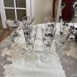 Vintage Pilsner Glasses