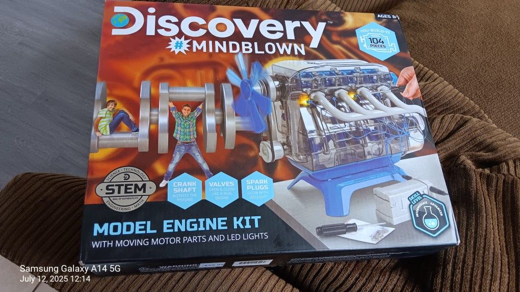 Discovery Kids Motor Build Learning Kit