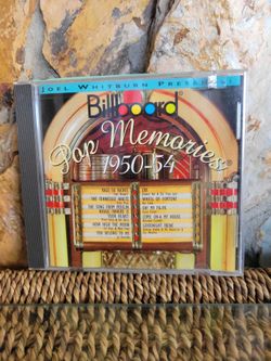 BILLBOARD - Pop Memories 1950-54 - CD - Rhino