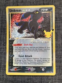 Pokémon Umbreon 17/17