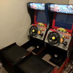 Outrun Arcade Arcade1up rare Sit Down Version