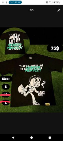 Awful lot of cough syrup shirt