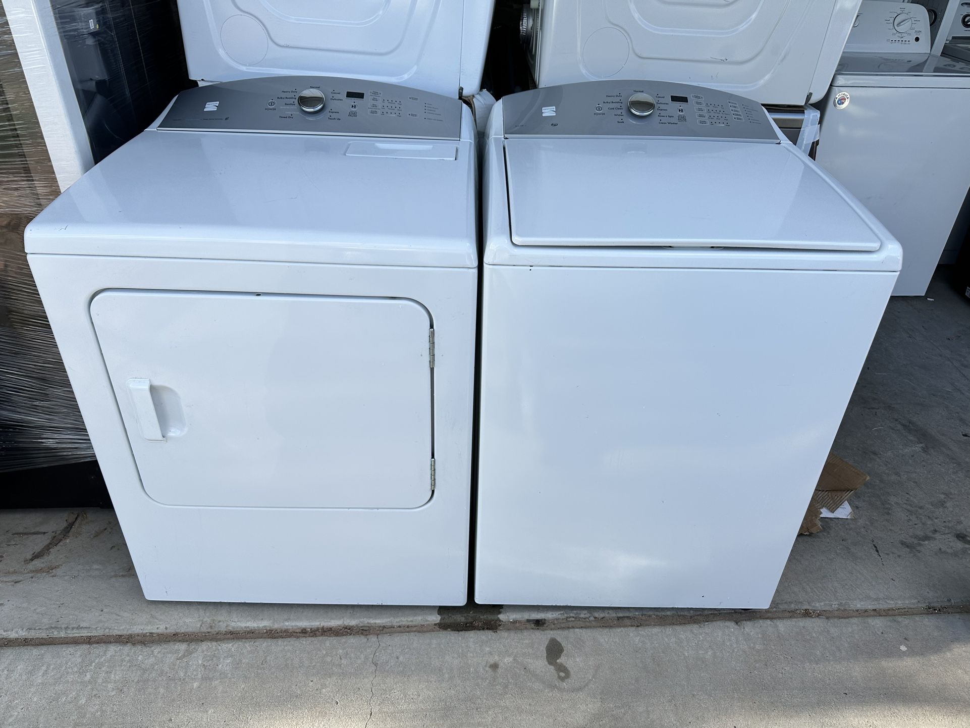 Kenmore Washer And Kenmore Electric Dryer