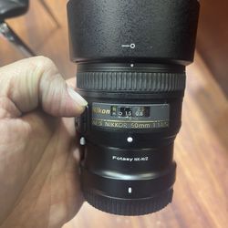 Nikon AFS NIKKOR 50 MM 1:18G