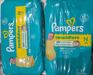 Pampers newborn diapers