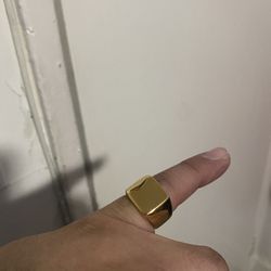 Gold Plate Ring 