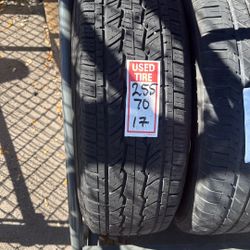 255/70/16 One Tire Used 