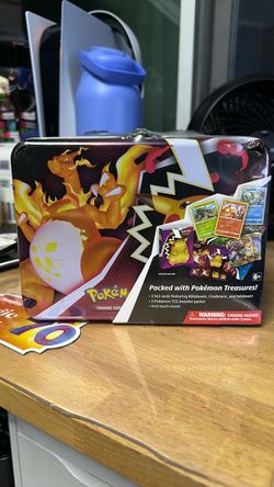 Pokémon TCG Fall 2020 Collector’s Treasure Chest Charizard Pikachu – Factory Sealed
