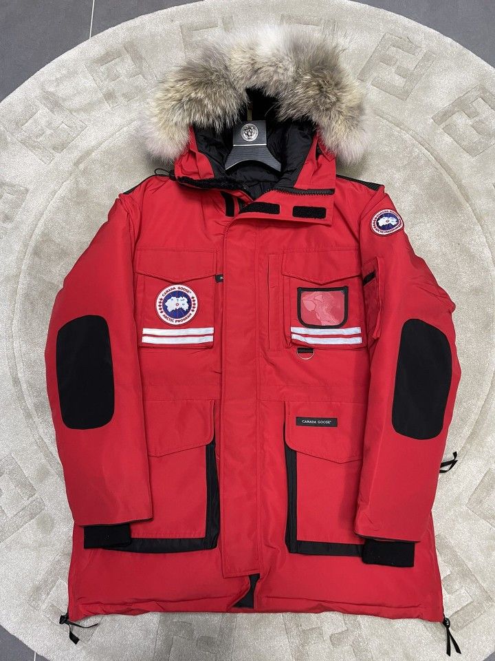 Canada Goose Snow Mantra Parker Coat 10 Men and Women Couple Styles Red Size: XS-XXL